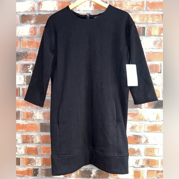 NWT Women’s Athleta Cozy Karma Back Zip Dress Size Small MSRP $128 - Picture 1 of 6